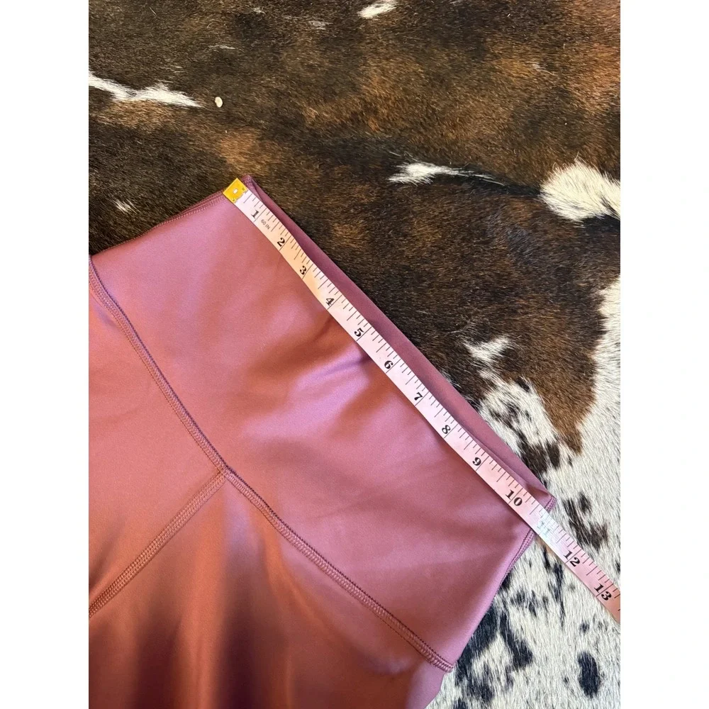 Alo 7/8 High-Waist Airlift Legging Airlift Intrigue Bra Set S/M Pink Wild Rose